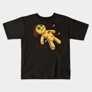 Spooky Magic Doll Kids T-Shirt